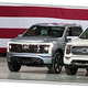Illustration for article titled Here's A Sneak Peek At Ford's Electric F-150 Lightning Waiting For The President Under A Sheet UPDATED